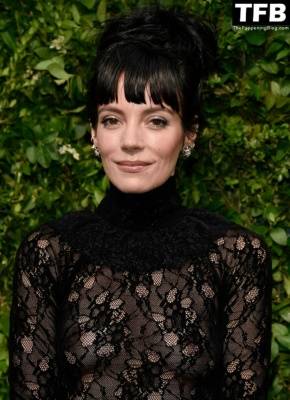 Lily Allen Flashes Her Nude Tits at the 15th Annual Tribeca Festival Artists Dinner on myfans.pics