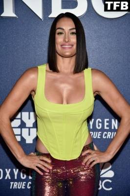 Nikki Bella Flaunts Her Cleavage at NBCUniversal 19s 2022 Upfront Press Junket on myfans.pics