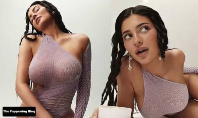 Kylie Jenner Promotes Her Kylie Skin Collection in a Sexy Shoot on myfans.pics