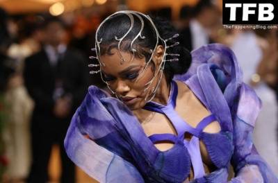 Teyana Taylor Looks Hot at The 2022 Met Gala in NYC on myfans.pics