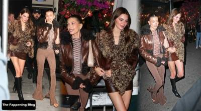 Kendall Jenner & Hailey Baldwin Bieber are Seen at Derek Blasberg 19s Birthday Party in New York - New York on myfans.pics