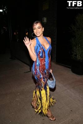 Anitta Flaunts Her Sexy Tits & Feet as She Arrives at The Met Gala Boom Boom Room Afterparty on myfans.pics