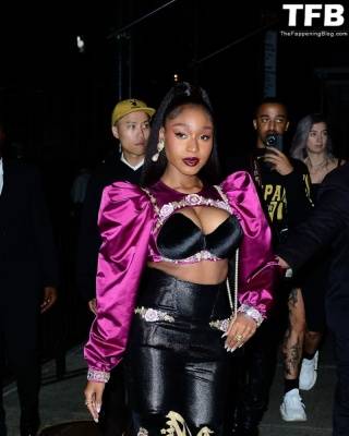 Normani Flaunts Her Tits As She Attends the Standard Hotel Met Gala After Party on myfans.pics