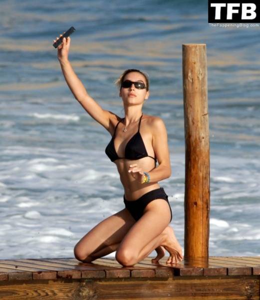Maxim Magnus Poses in a Bikini on Holiday in Ibiza on myfans.pics