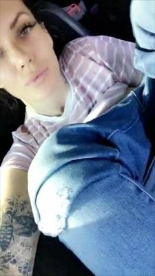 Viking Barbie public in car pussy fingering snapchat premium 2018/07/15 porn videos on myfans.pics