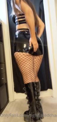 TightLacedChaos testing out the outfit for boots photo shoot onlyfans xxx porn on myfans.pics
