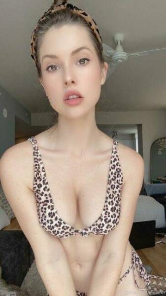 Amanda Cerny Leopard Print Bikini Onlyfans Set Leaked on myfans.pics