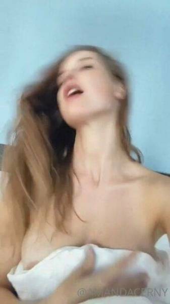 Amanda Cerny Bed Nipple Slip  Video  on myfans.pics