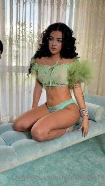 Malu Trevejo See Through Lingerie BTS OnlyFans Video  - Usa on myfans.pics