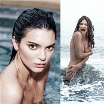 Kendall Jenner Nude Beach Photoshoot  on myfans.pics