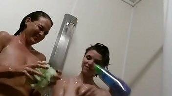 Le_lea lesbian random girl at camp shower - MFC nude videos on myfans.pics