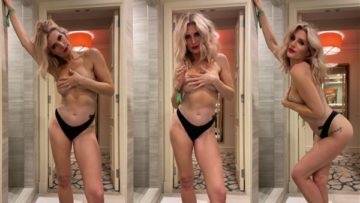 Sarah Jayne Dunn  Striptease In Hotel Video  on myfans.pics
