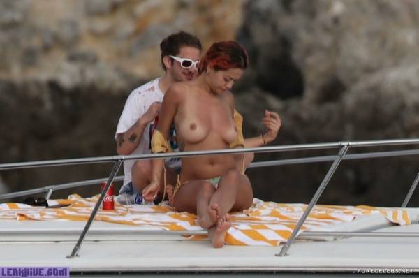  Rita Ora Topless On A Yacht Without Watermark And HQ on myfans.pics