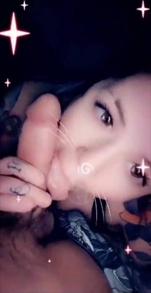 Cortana Blue boy girl show blowjob & sex cum on booty snapchat premium 2018/12/24 on myfans.pics