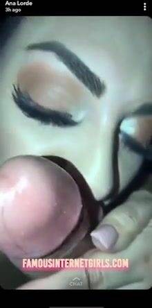 Ana Lorde Blowjob Porn Mouth Creampie Premium Snapchat leak on myfans.pics