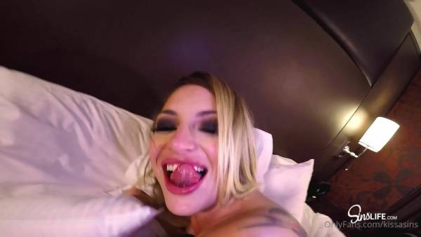 Kissa Sins   Threesome Fucking Porn Video on myfans.pics