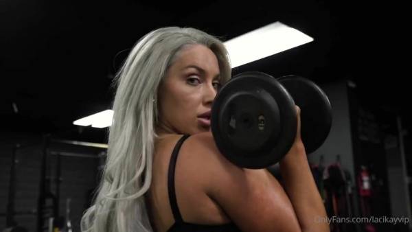 Laci Kay Somers Nude Workout Video  on myfans.pics