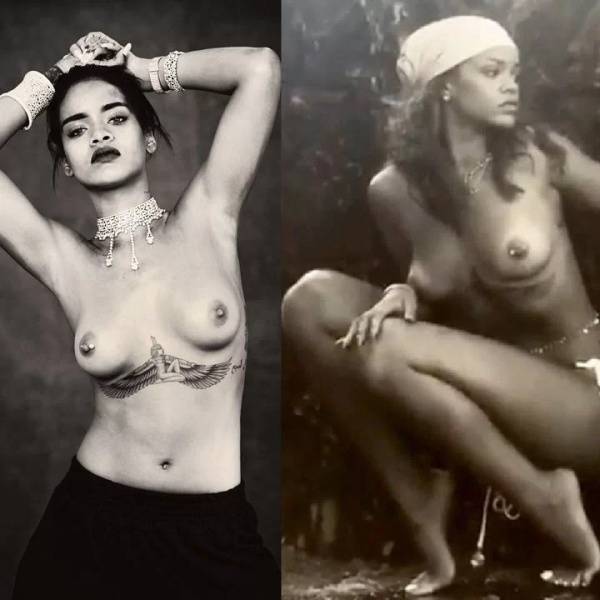 Rihanna Modeling Photoshoot Nudes  on myfans.pics