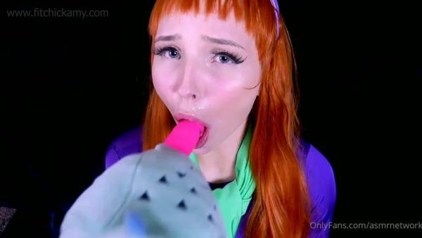 Fit Chick Amy - ASMR Network - Cosplay Dildo on myfans.pics