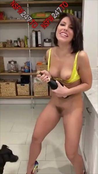 Adriana Chechik masturbating till squirt & drinking it snapchat premium xxx porn videos on myfans.pics