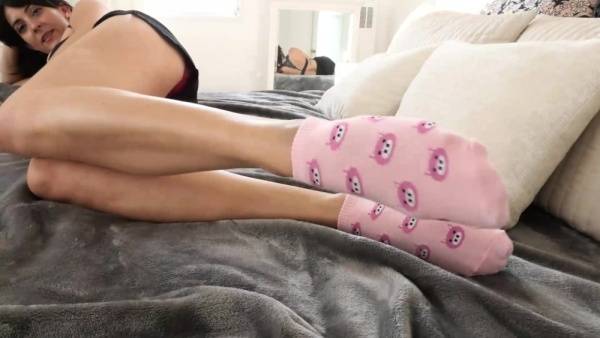 Stella liberty pink sock tease soles smelling foot XXX porn videos on myfans.pics