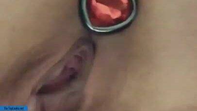 Chippylipton Leaked Snapchat Masturbating with Butt Plug Porn Video on myfans.pics