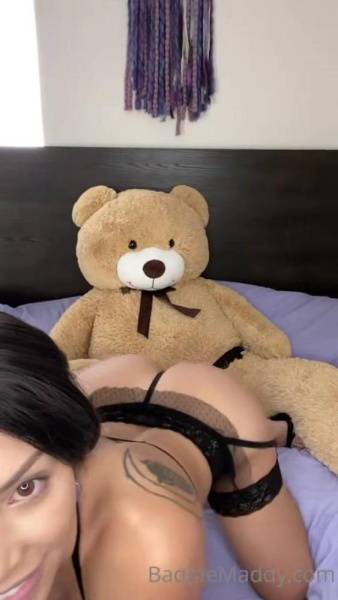 Maddy Belle Nude Teddy Bear Sex OnlyFans Video Leaked on myfans.pics