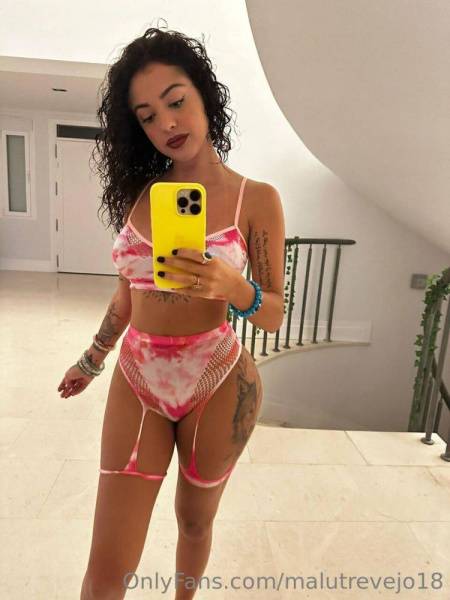 Malu Trevejo Lingerie Bodysuit Mirror Selfies Onlyfans Set Leaked on myfans.pics