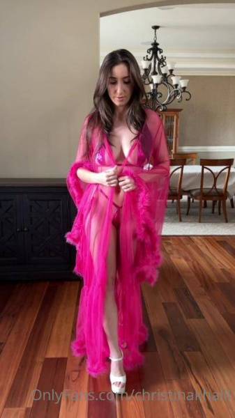 Christina Khalil Pink Micro Bikini PPV Onlyfans Video Leaked on myfans.pics