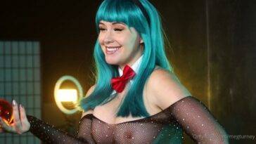 Meg Turney Nude Bulma Cosplay Onlyfans Video on myfans.pics