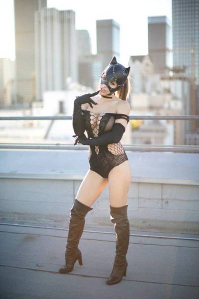 Liz Katz Nude Catwoman Bondage Cosplay Onlyfans Set Leaked on myfans.pics