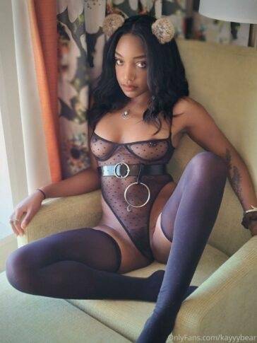 KayyyBear Nude See-Through Lingerie Onlyfans Set Leaked - Usa on myfans.pics