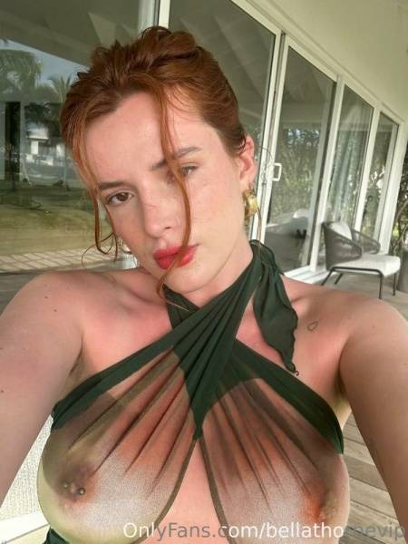 Bella Thorne Nude Pierced Nipples Dress Onlyfans Set Leaked - Usa on myfans.pics