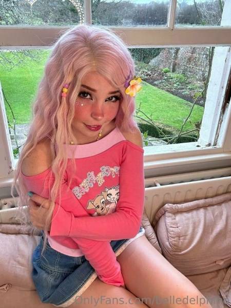 Belle Delphine Nude Cute In Pink Onlyfans Set Leaked on myfans.pics