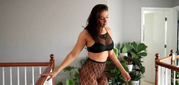 Florina Fitness Topless Nude Fishnet Sexy Youtuber Video on myfans.pics